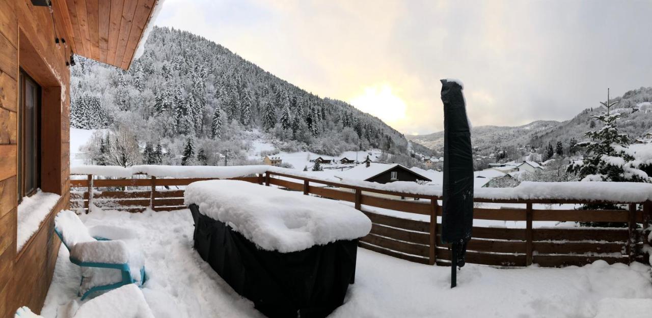 Chalet Individuel - Panoramique Montagnes & Proche Lac لابْريسْ المظهر الخارجي الصورة
