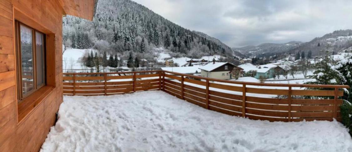 Chalet Individuel - Panoramique Montagnes & Proche Lac لابْريسْ المظهر الخارجي الصورة